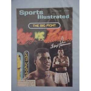 Muhammad Ali & Floyd Patterson Autographed November 22, 1965 Sports 