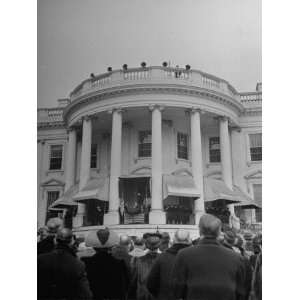  Outside White House During Inauguration of President Franklin D 