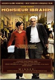 15. Monsieur Ibrahim DVD ~ Omar Sharif