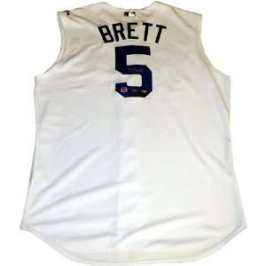 George Brett Signed Royals Authentic Home Vest Sports 