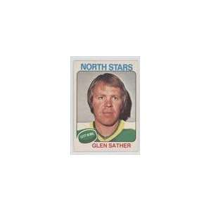    1975 76 O Pee Chee NHL #222   Glen Sather Sports Collectibles