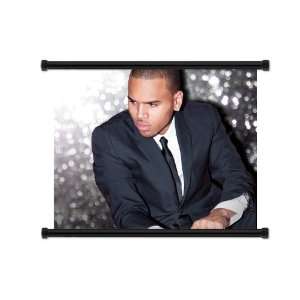  Chris Brown R & B, Rapper, Music Rap Artist Fabric Wall 