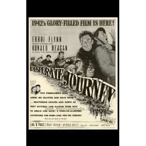  Desperate Journey (1942) 27 x 40 Movie Poster Style A 