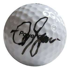 Jeff Sluman Autographed Golf Ball   Autographed Golf Balls  