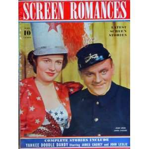  Screen Romances James Cagney and Joan Leslie cover 
