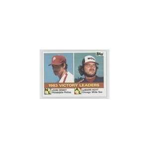  1984 Topps #135   John Denny/LaMarr Hoyt LL Sports Collectibles