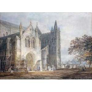  The North Porch of Salisbury Cathedral Joseph M.W. Turner 