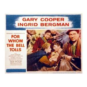 For Whom the Bell Tolls, Katina Paxinou, Ingrid Bergman, Gary Cooper 