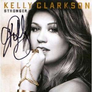  Autographed Kelly Clarkson Stronger CD 