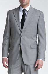 Joseph Abboud Signature Silver Houndstooth Wool Suit Was $695.00 
