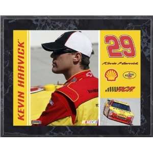 Kevin Harvick 8x10 Marble Color Player Plaque