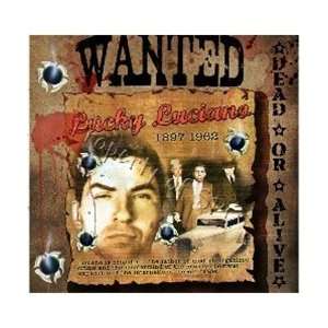  Wanted Custom Halo Back Plate   Lucky Luciano