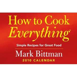   How to Cook Everything 2010 Daily Boxed Calendar Mark Bittman Books