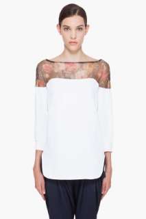 Hussein Chalayan Mesh Paneled Sweatshirt for women  