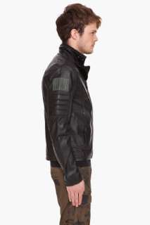 star Jet Mfd Leather Jacket for men  