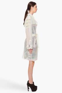 Michael Angel Transparent Trench Raincoat for women  