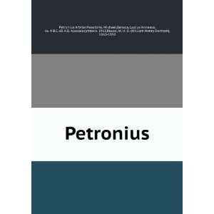  Petronius Heseltine, Michael,Seneca, Lucius Annaeus, ca 