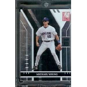  2004 Donruss Elite Extra Michael Young Texas Rangers 