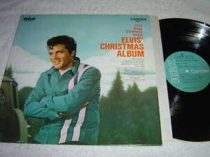 ELVIS PRESLEY Christmas Album LP CAL 2428 CAS on LABEL  