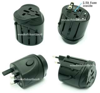 Universal Travel Adapter US UK EU UK AC Plug Adaptor  