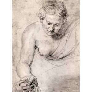  Oil Painting Woman Peter Paul Rubens Hand Painted Art 