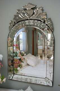 Elegant Arched VENETIAN Glass Mirror~Entry~Foyer~VANITY  