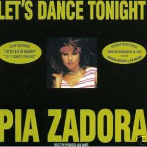    Lets Dance Tonight By Pia Zadora Audio Cd 