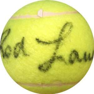  Rod Laver Autographed Tennis Ball Sports Collectibles