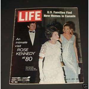   Magazine July 17, 1970   Cover Rose Kennedy Editor Henry Luce Books