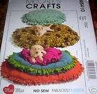 NO SEW FLEECE DOG CAT PET BEDS PATTERNS 3 SIZES M5410 items in 