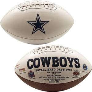 Dallas Cowboys Signature Football 715099654071  