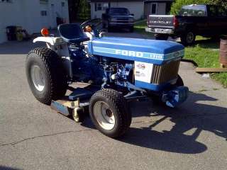 Ford 1710 4x4 tractor with Belly Mower  