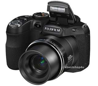   zoom +3 de la cámara digital 18X de Fuji Finepix S2940 HD 14MP negros
