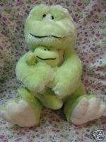 NEW GANZ LUVEMS FROG WITH BABY PLUSH  