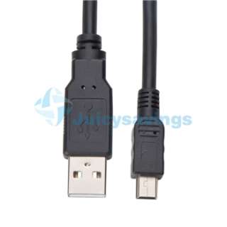 USB Type A to Mini 5 Pin Cable for Garmin GPS G5 i2 i5  