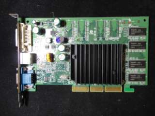 Dell NVIDIA GeForce FX5200 128MB AGP Video Card G0001  