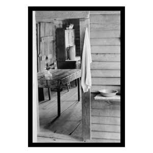   in the Dog Run and Kitchen by Walker Evans, 24x32