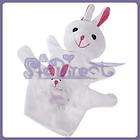 Bunny HAND & Finger Puppets SET Fun Plush Toy Animal Cu