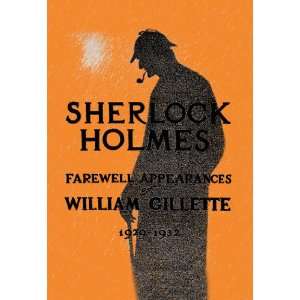  William Gillette as Sherlock Holmes Farewell Appearance 