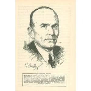  1925 Print William M Jardine Secretary of Agriculture 