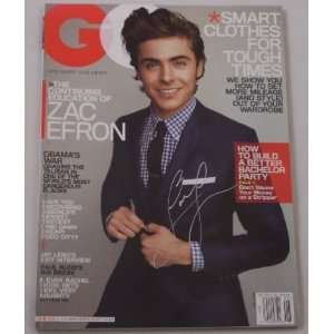 Zac Efron Charlie St. Cloud   Beautiful Hand Signed Autographed GQ 