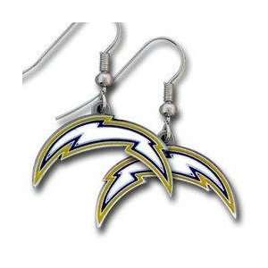  NFL Dangle Earrings   San Diego Chargers Sports 