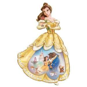  Disneys BELLE   Loves First Kiss Porcelain Wall Decor Collector 