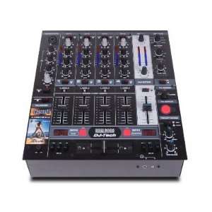  DJTECH 4 CH DJ MIXER 8 BPM SUNC DSP FX Electronics