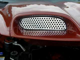 98 02 TRANS AM WS6 HOOD GRILLES GRILLS, STAINLESS STEEL  