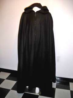   CAPE Cloak Mens Womens Hood Floor Length Halloween Costume  