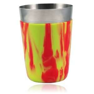 Cocktail Shaker VinylworksTM 16 oz. Florescent Yellow/Red