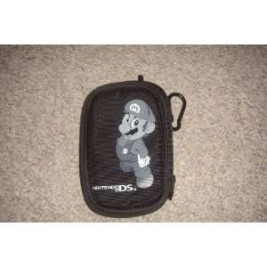 Nintendo DS Lite Carry CaseBlack W/ Mario In Grey (Mommy4life71)