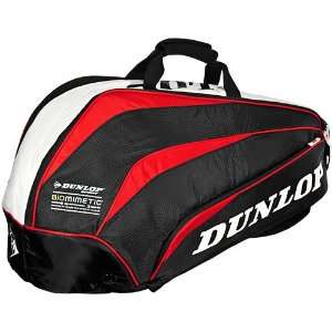  Dunlop Biomimetic 6 Racquet Bag Red Dunlop Tennis Bags 