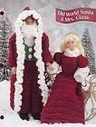 Old World Santa & Mrs. Claus Outfits Barbie Ken Crochet